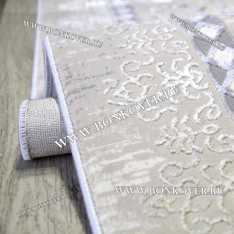 Ковер Турция Для Гостиной Дизайн 68 Серый