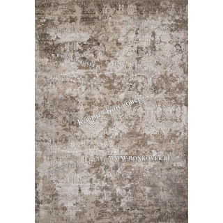 Абстрактный ковер дизайн 78 коричневый